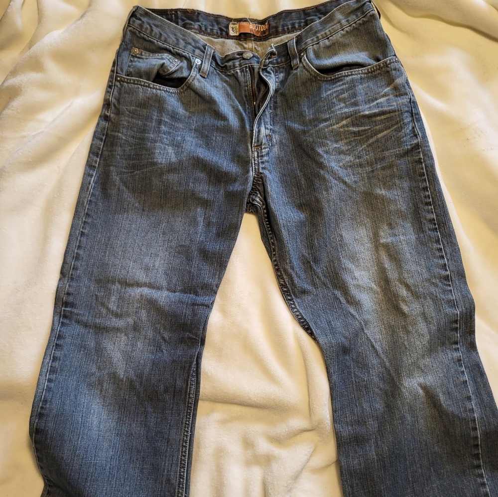 Lee Bootcut Dungarees w34 l30 vintage